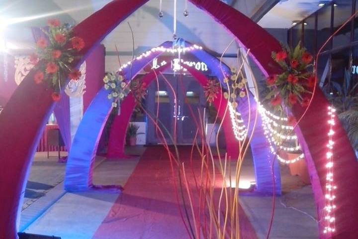 Entrance decor