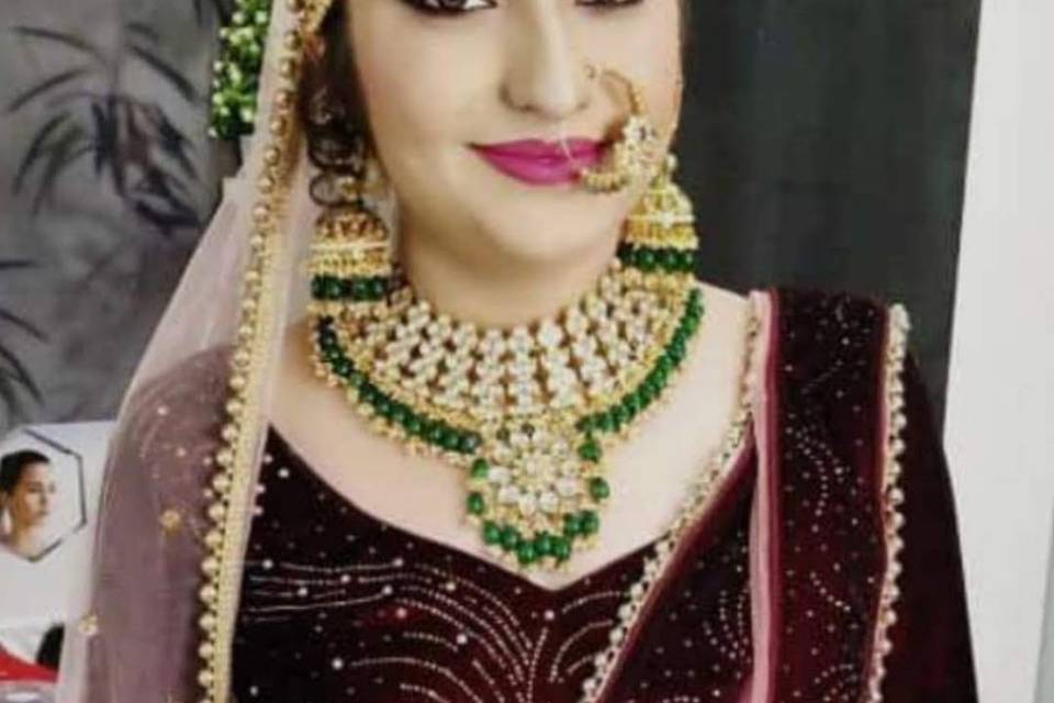 Bridal makeup