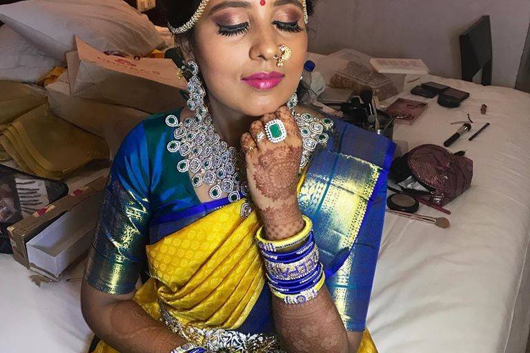 Bridal makeup