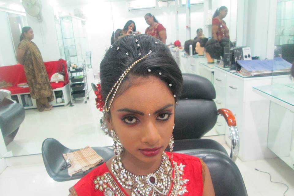 Bridal makeup