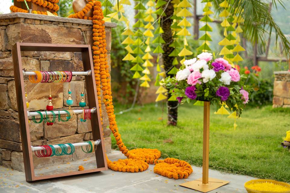 Haldi decor