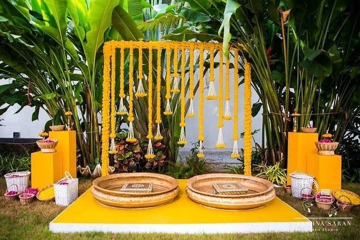 Haldi decor