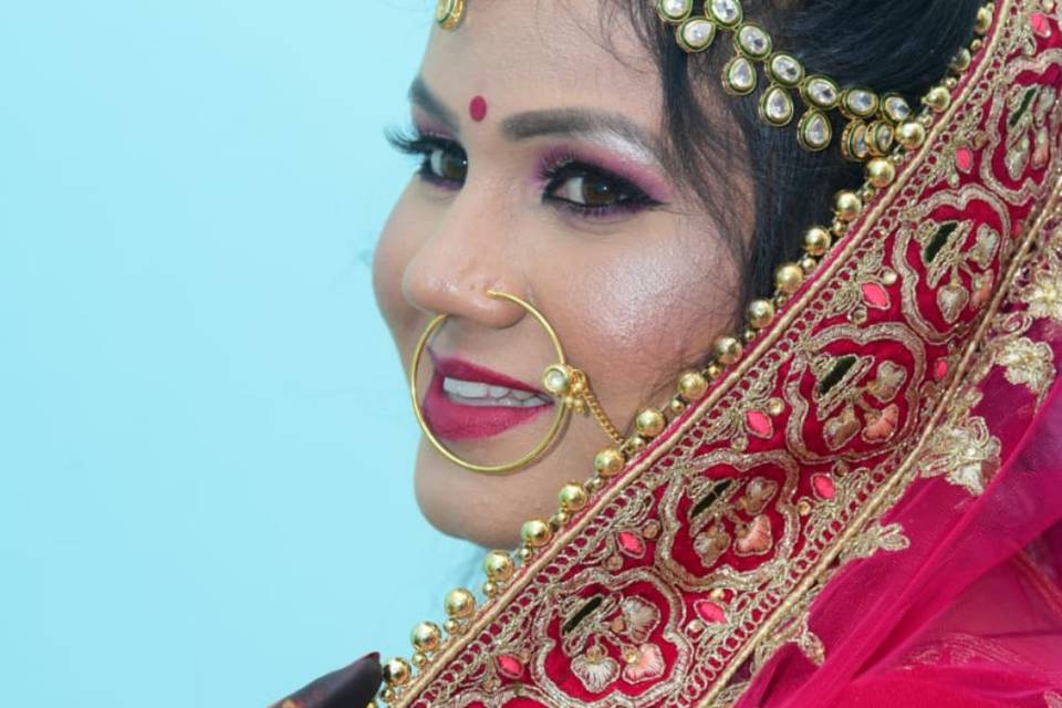 HD Bridal makeup