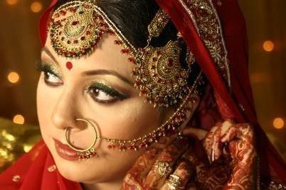 Bridal makeup