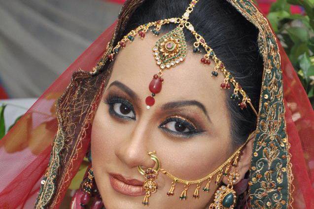 Bridal makeup