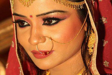 Bridal makeup