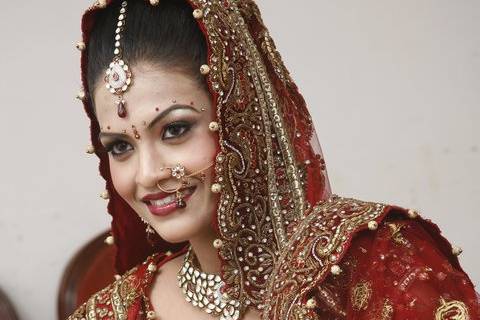 Bridal makeup