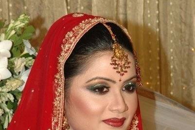 Bridal makeup