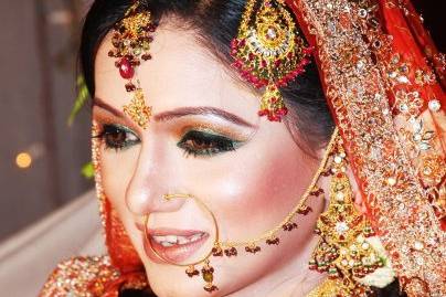 Bridal makeup