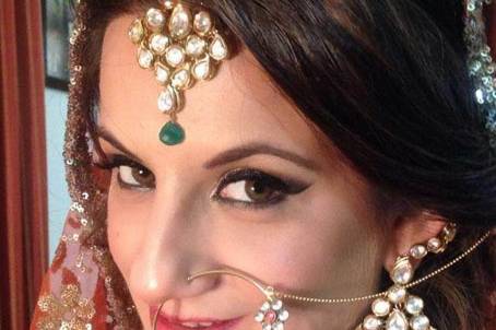 Bridal makeup