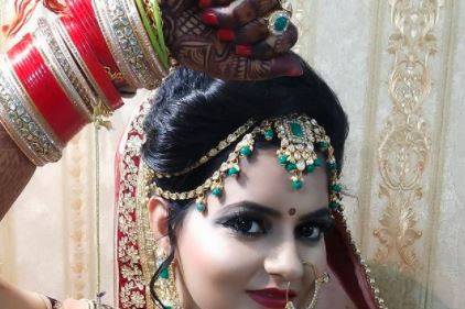 Bridal makeup