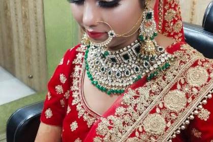 Bridal makeup