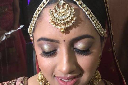 Bridal makeup