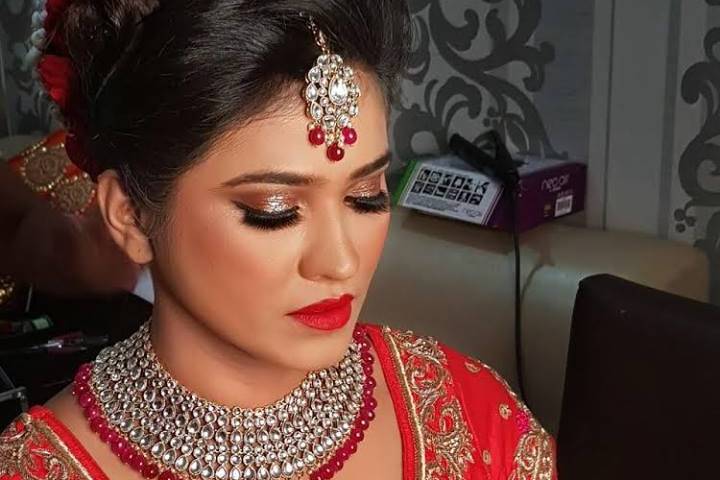 Bridal makeup