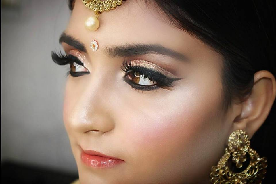 Bridal makeup