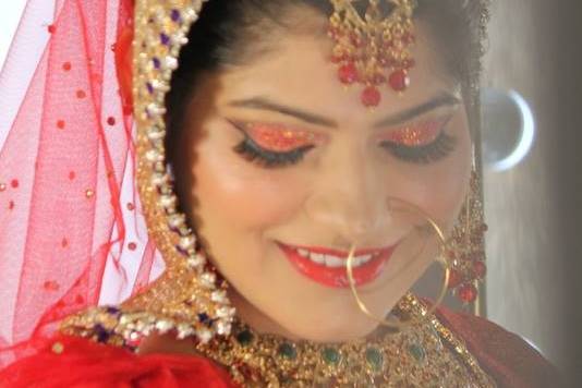 Bridal makeup