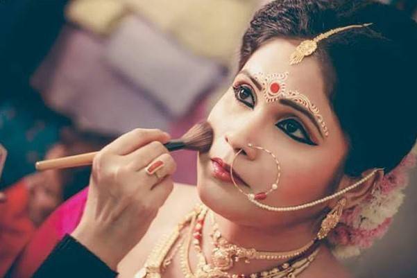Bridal makeup
