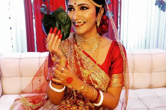 Bridal makeup