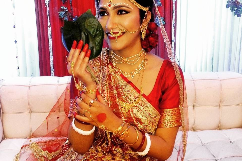 Bridal makeup