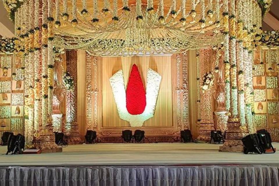 Pelli Mandapam Decoration  Vishwa Events and Catering Services
