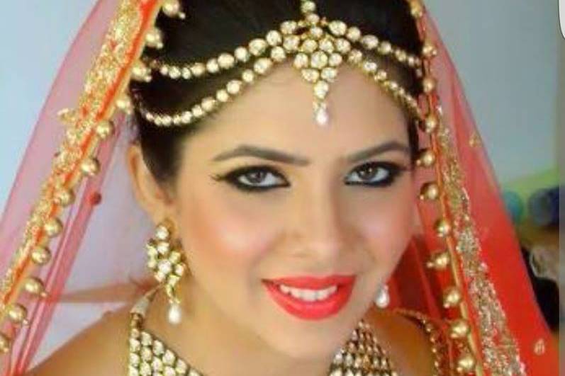 Bridal makeup