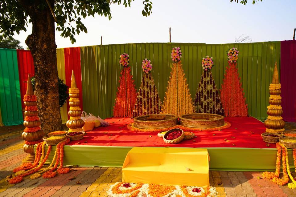 Haldi decor