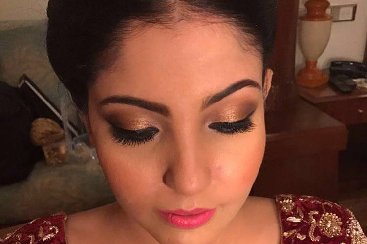 Bridal makeup