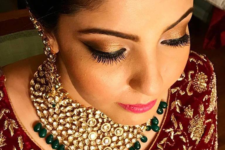 Bridal makeup