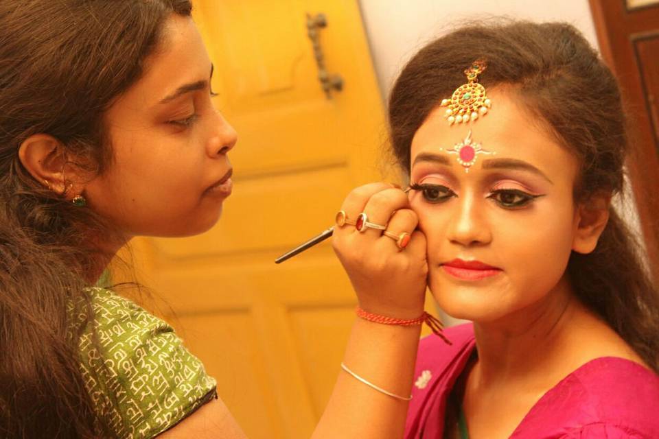 Bridal makeup