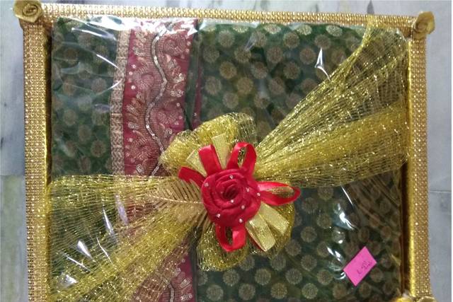 Wedding Saree Trousseau Packing Service at best price in Ambala | ID:  2852090087188