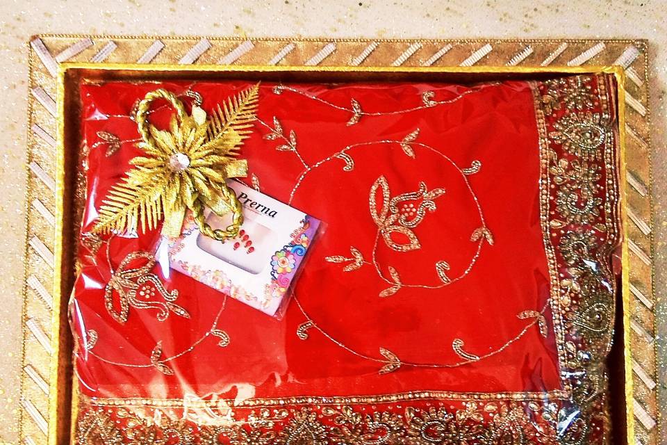 Bridal Saree Trousseau packing