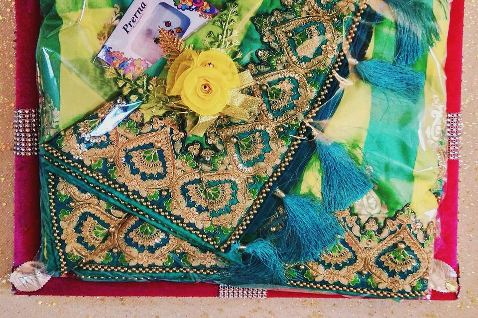 Bridal Saree Trousseau packing