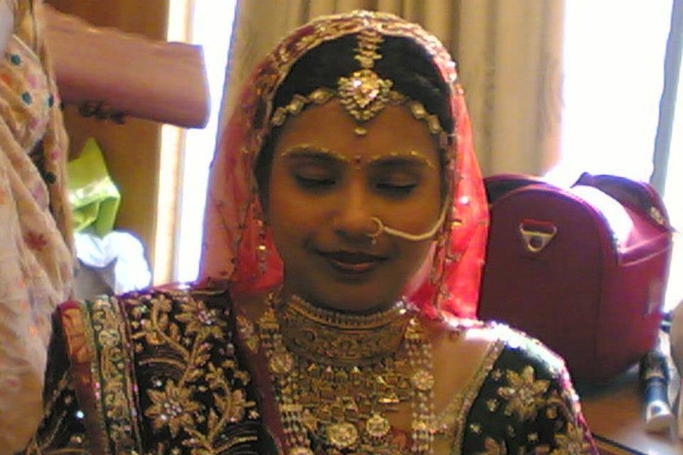 Bridal makeup