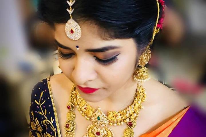 Bridal makeup