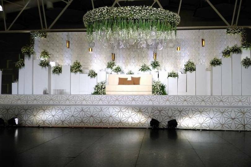 Reception decor