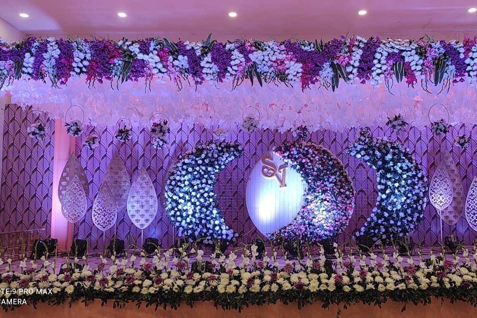 Reception decor