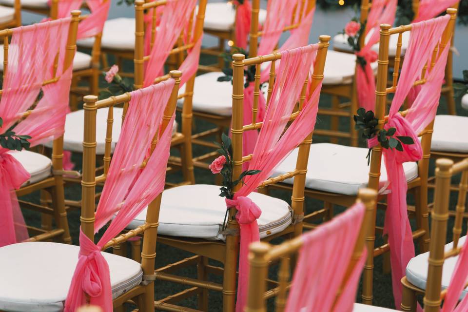 Golden Chiavari Chairs