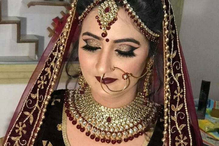 Bridal makeup