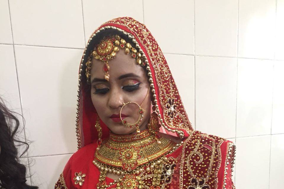 Bridal makeup