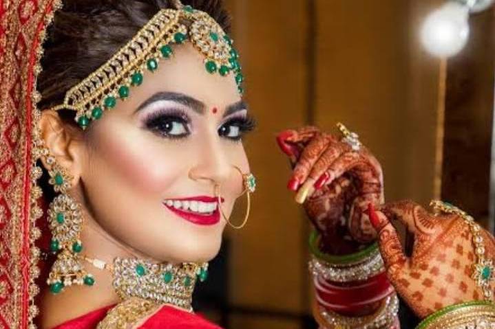 Bridal makeup