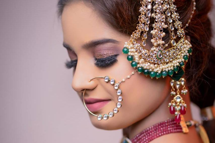 Bridal makeup