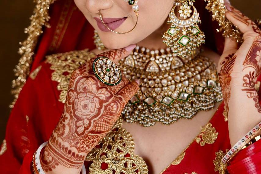 Bridal makeup