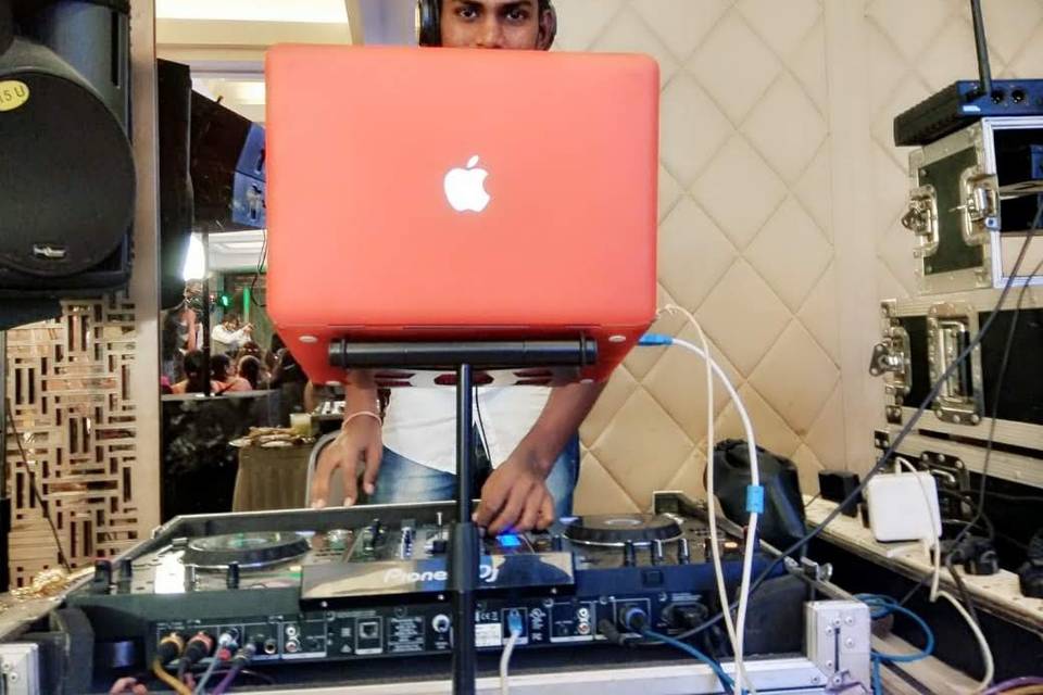 DJ setup