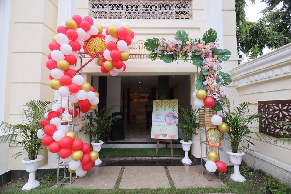 Entrance decor