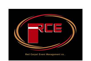 Red carpet event management logo