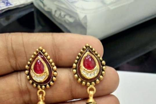 02 gram gold pandal lokets