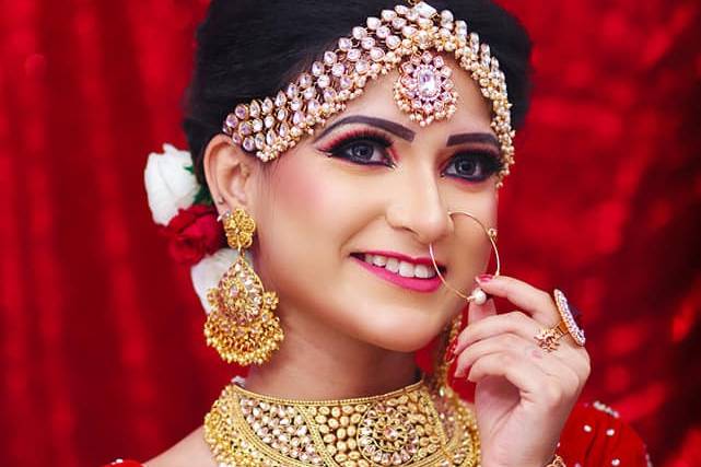 Bridal makeup