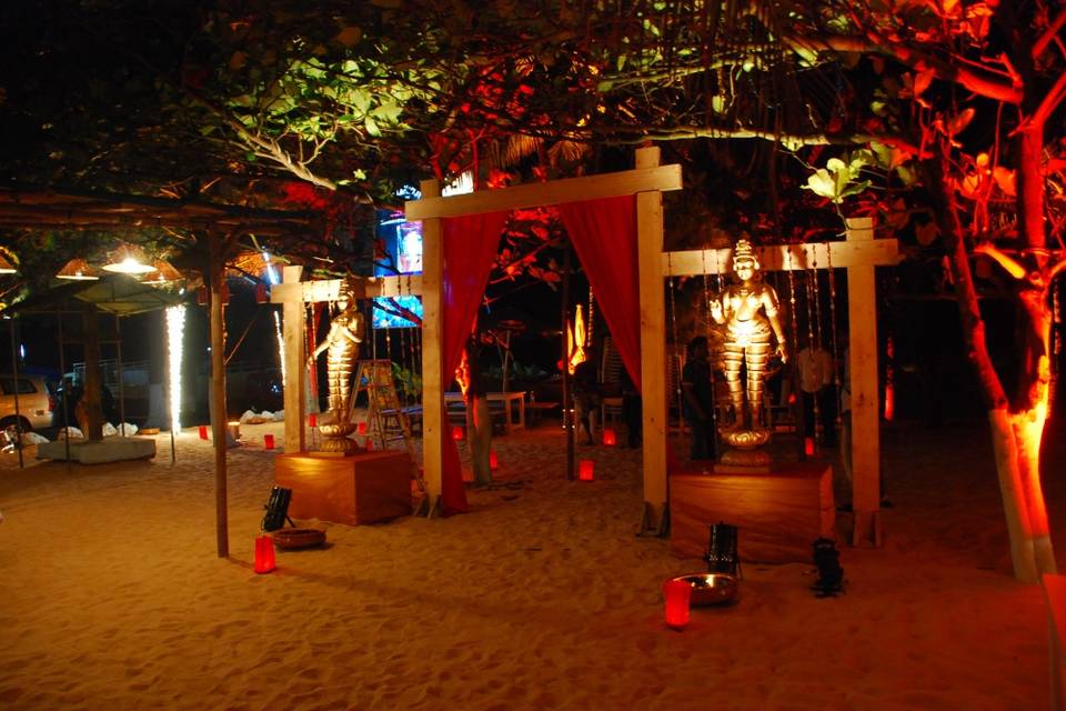 Buddha bar on the beach