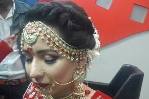 Bridal makeup