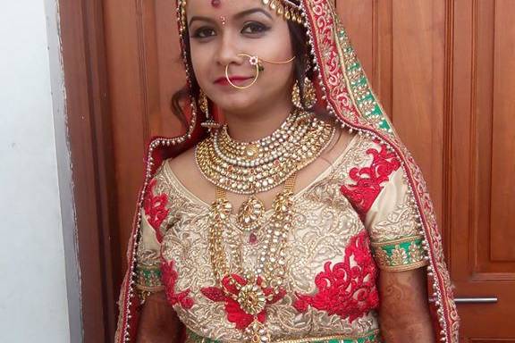 Bridal makeup